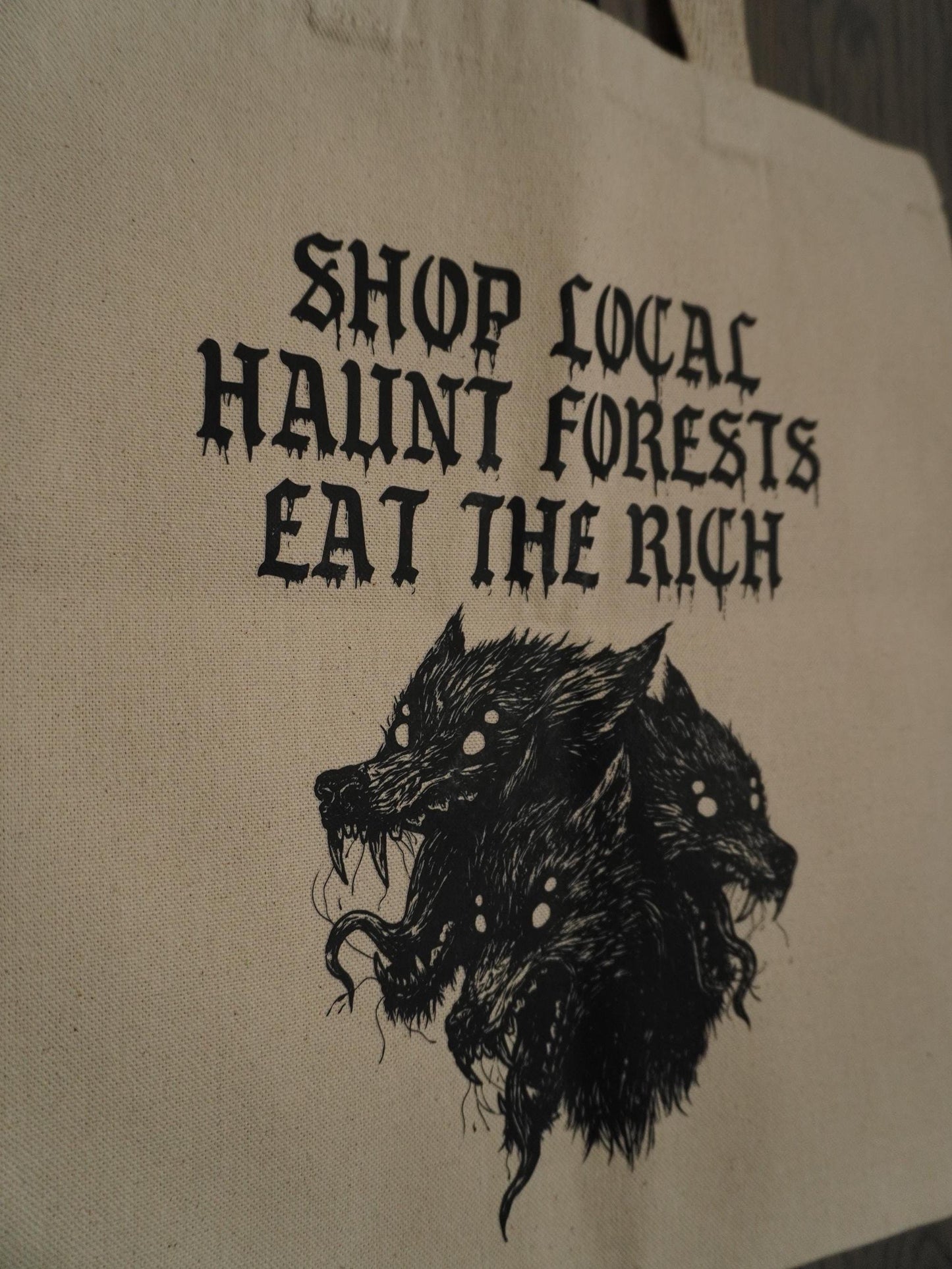 Eat The Rich Tote Bag