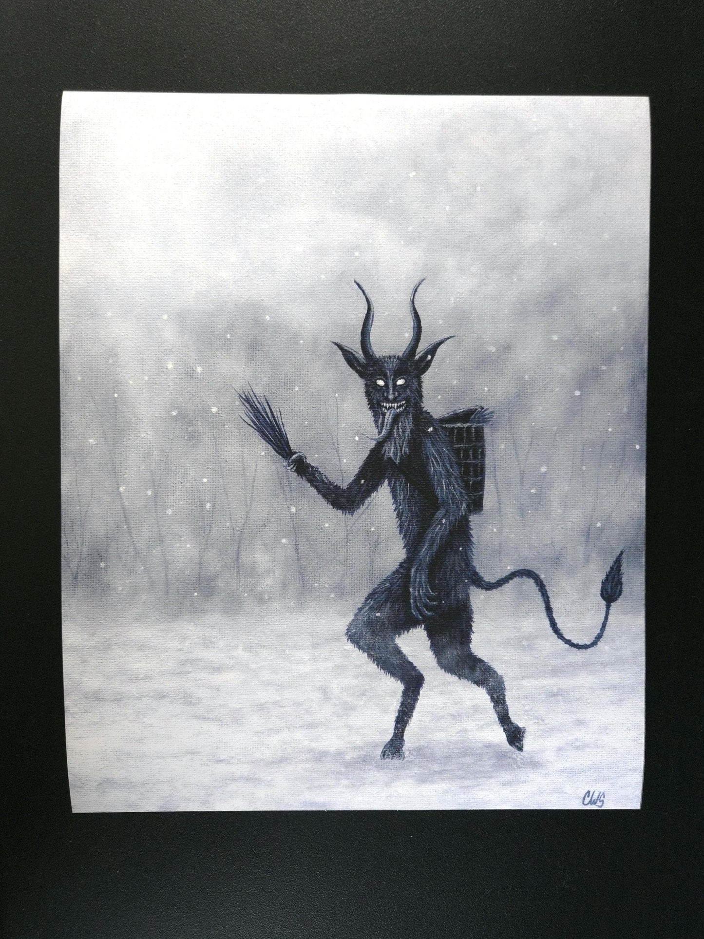 "The Reckoner" Krampus Fine Art Print