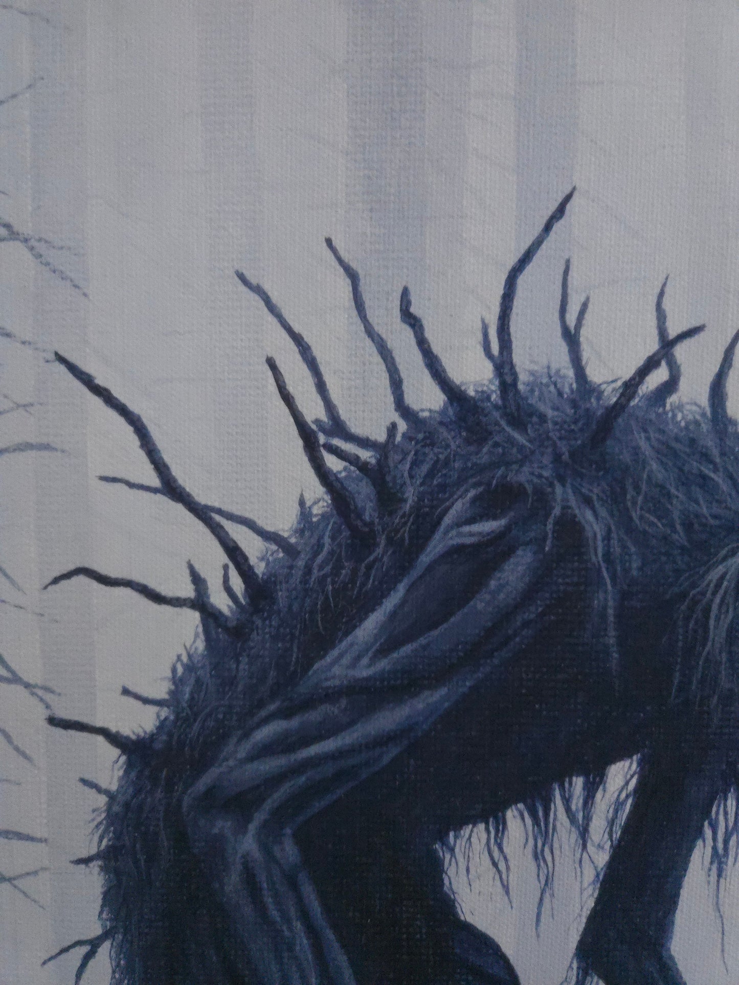 "The Hunter" Wolfman Canvas Fine Art Print