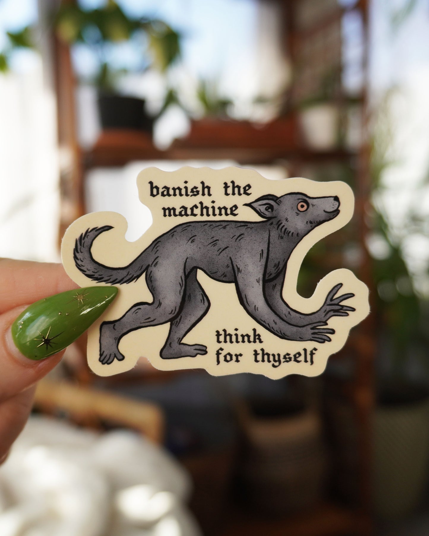 Banish The Machine Sticker