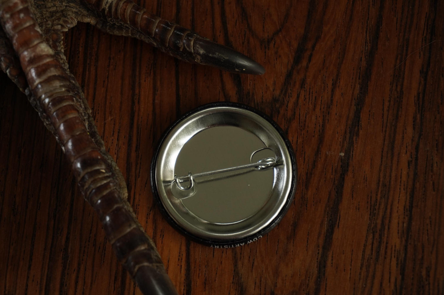 Welcome to my Crib Baba Yaga Pin-Back Button