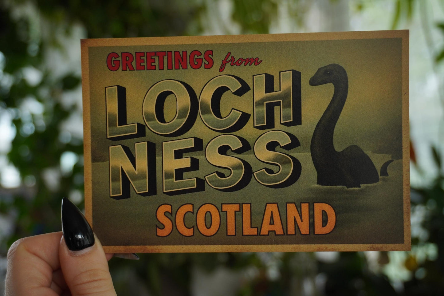 Nessie Postcard