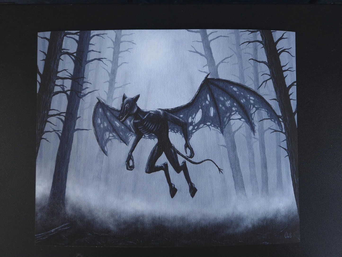 "The Harbinger" Jersey Devil Fine Art Print