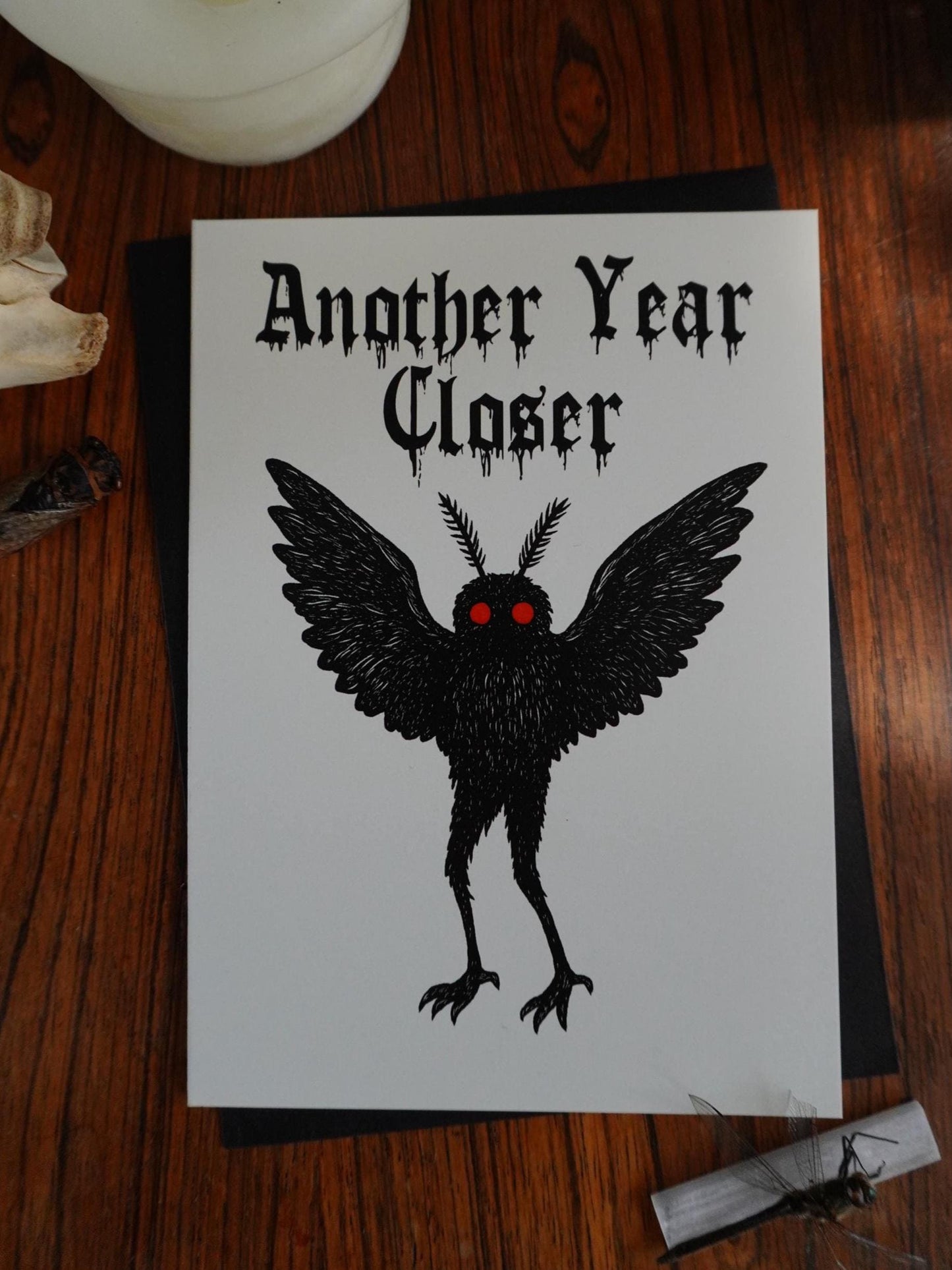 Mothman Greeting Card