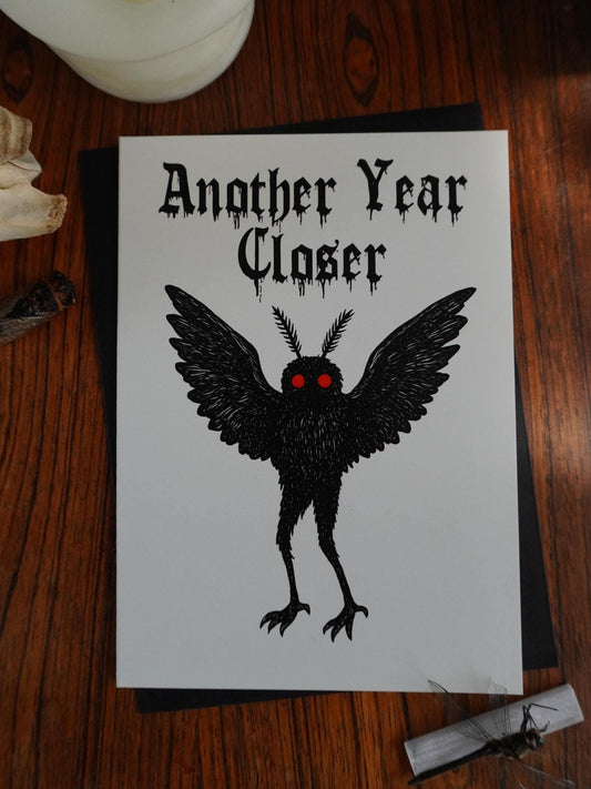 Mothman Greeting Card
