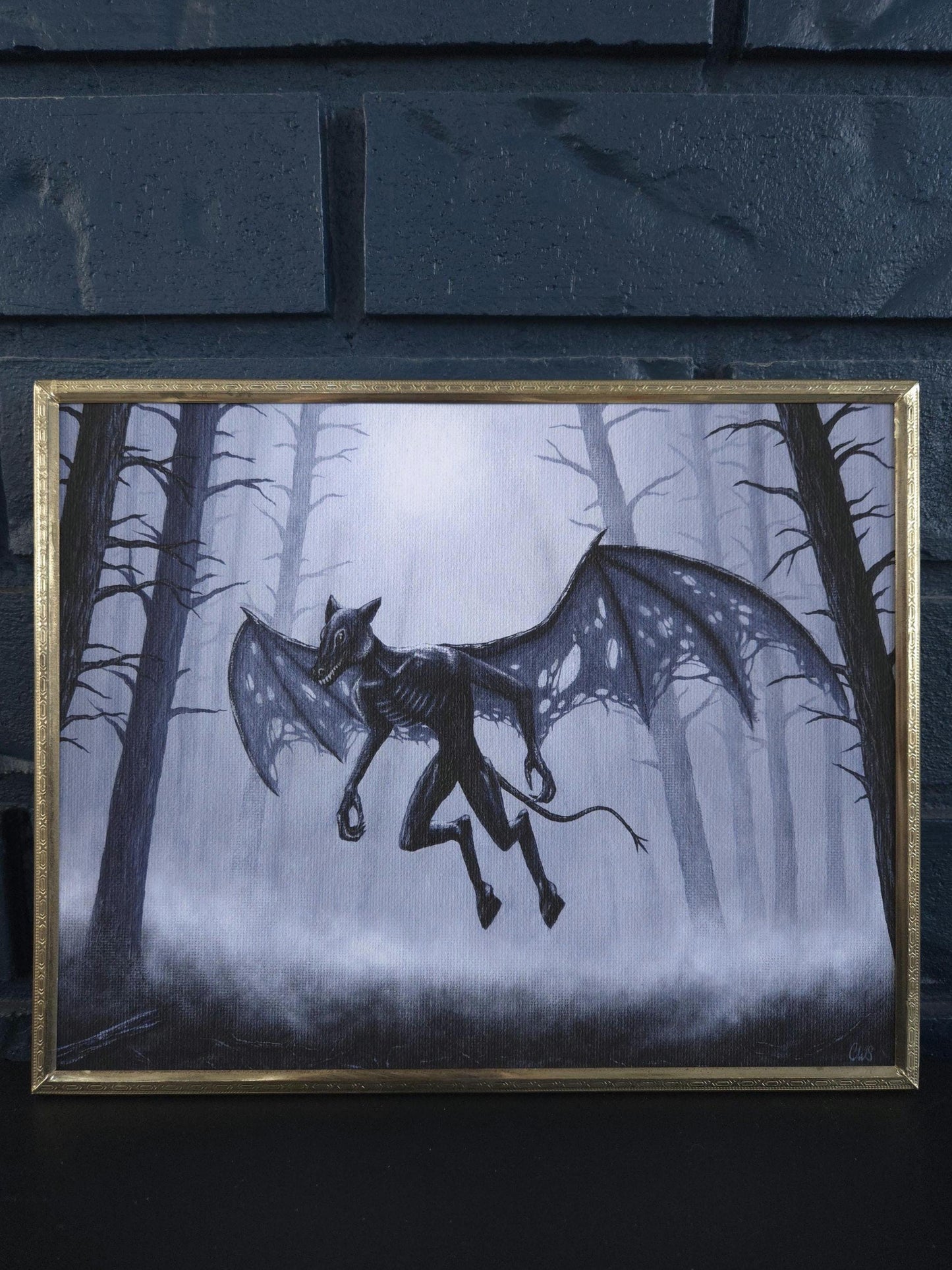 "The Harbinger" Jersey Devil Fine Art Print