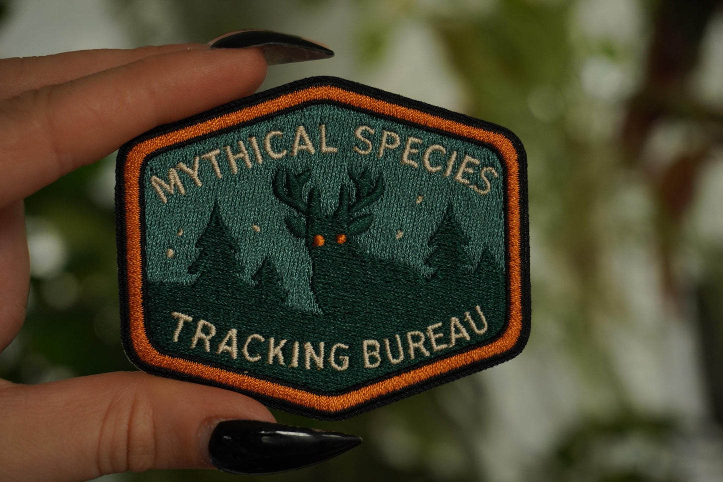 Mythical Species Embroidered Iron-On Patch
