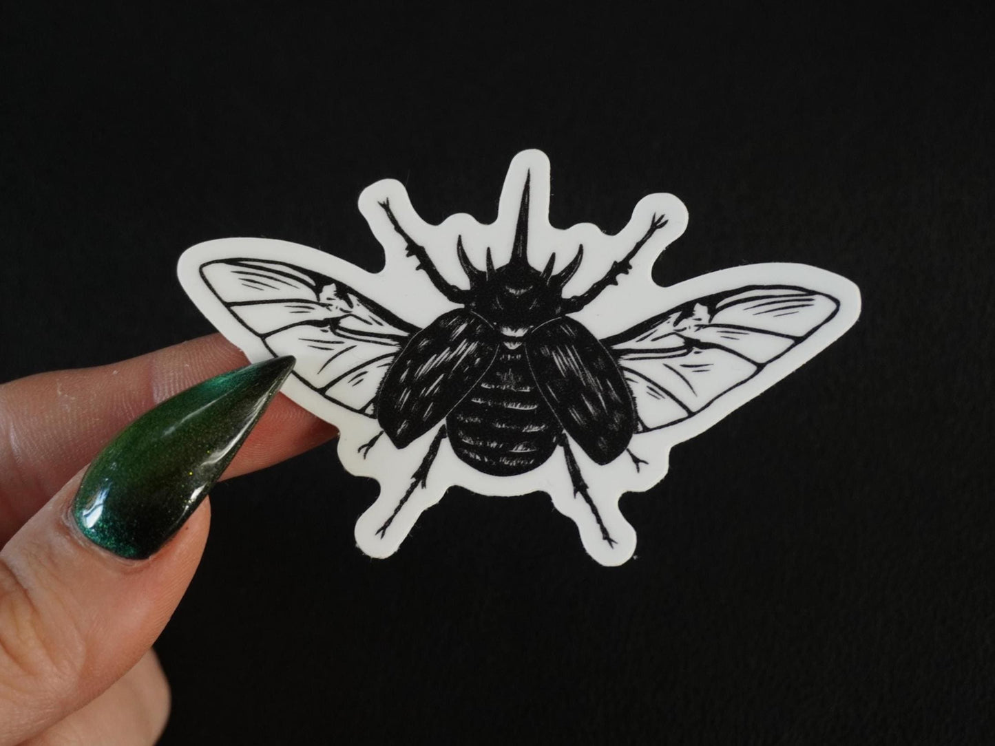 Rhino Beetle Sticker