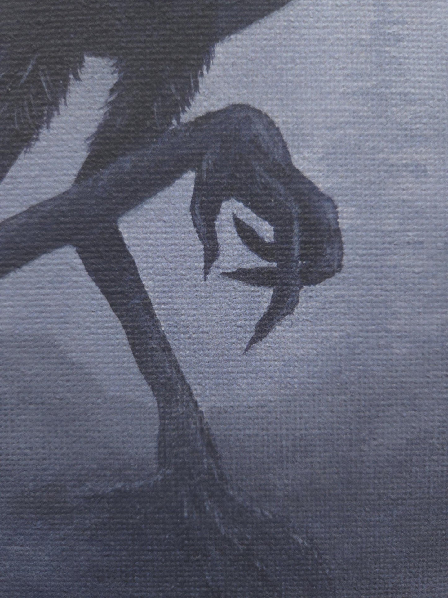 "The Witch" Baba Yaga's Hut Stretched Canvas Fine Art Print