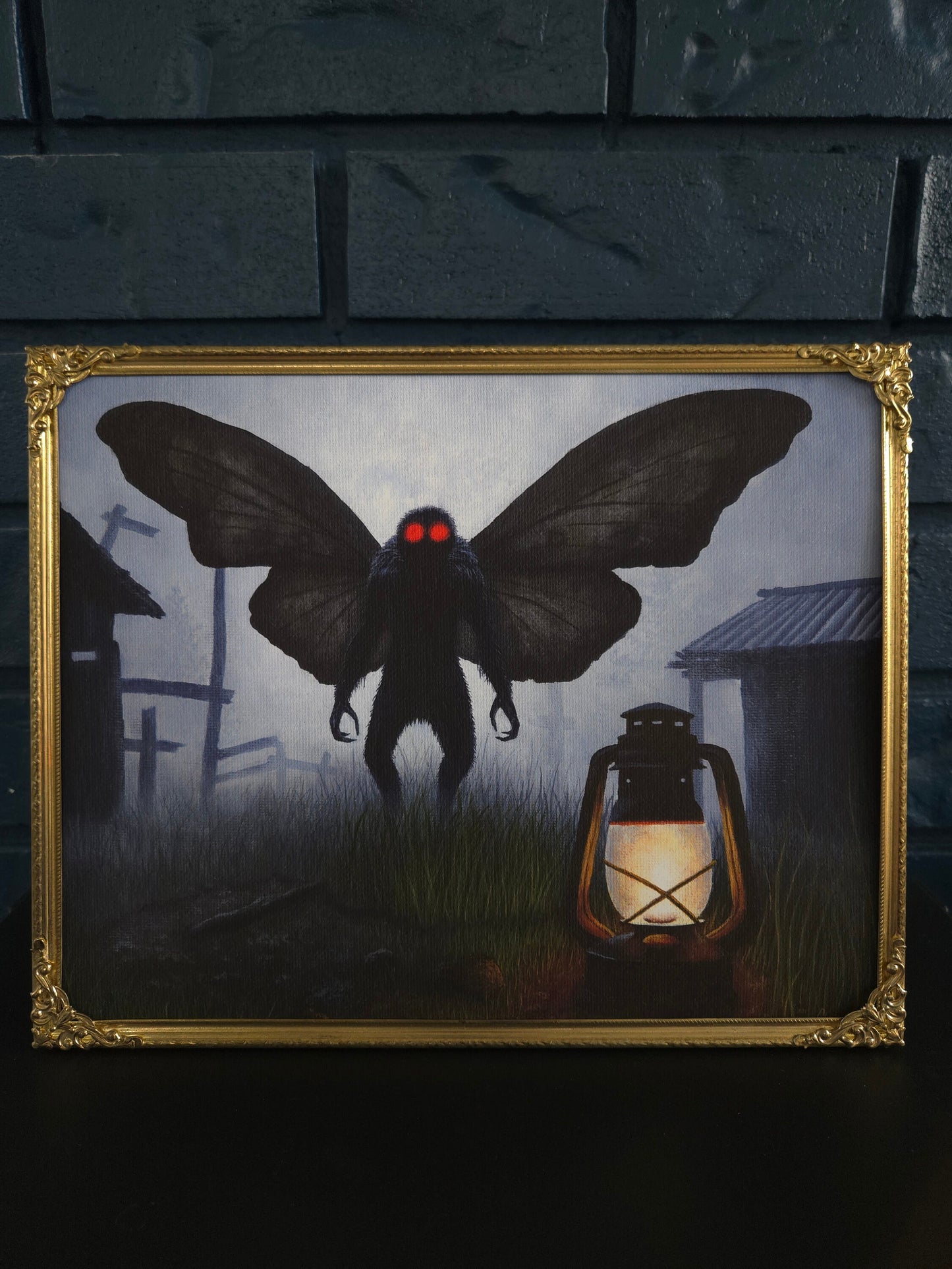 "The Omen" Mothman Fine Art Print