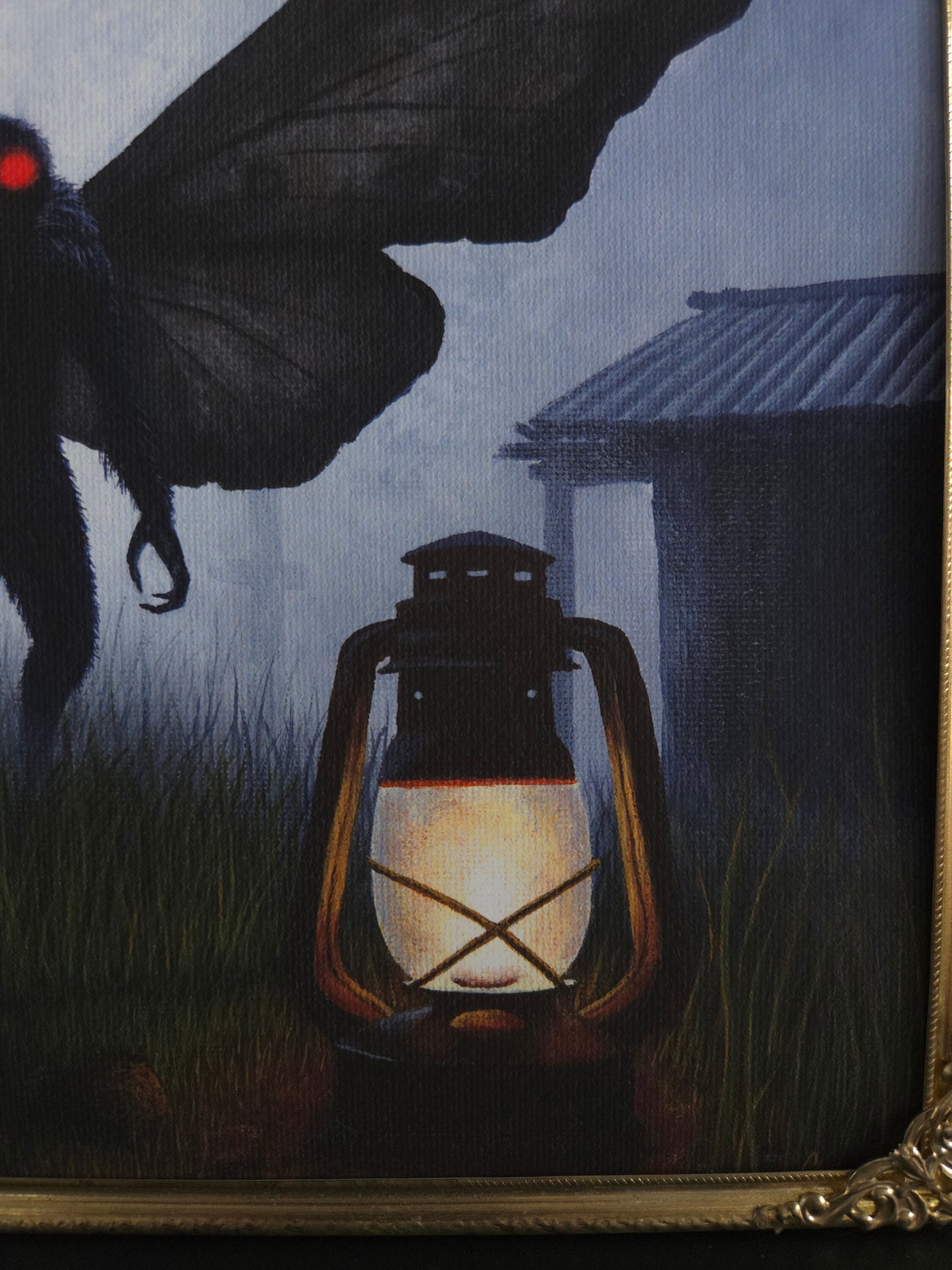 "The Omen" Mothman Fine Art Print