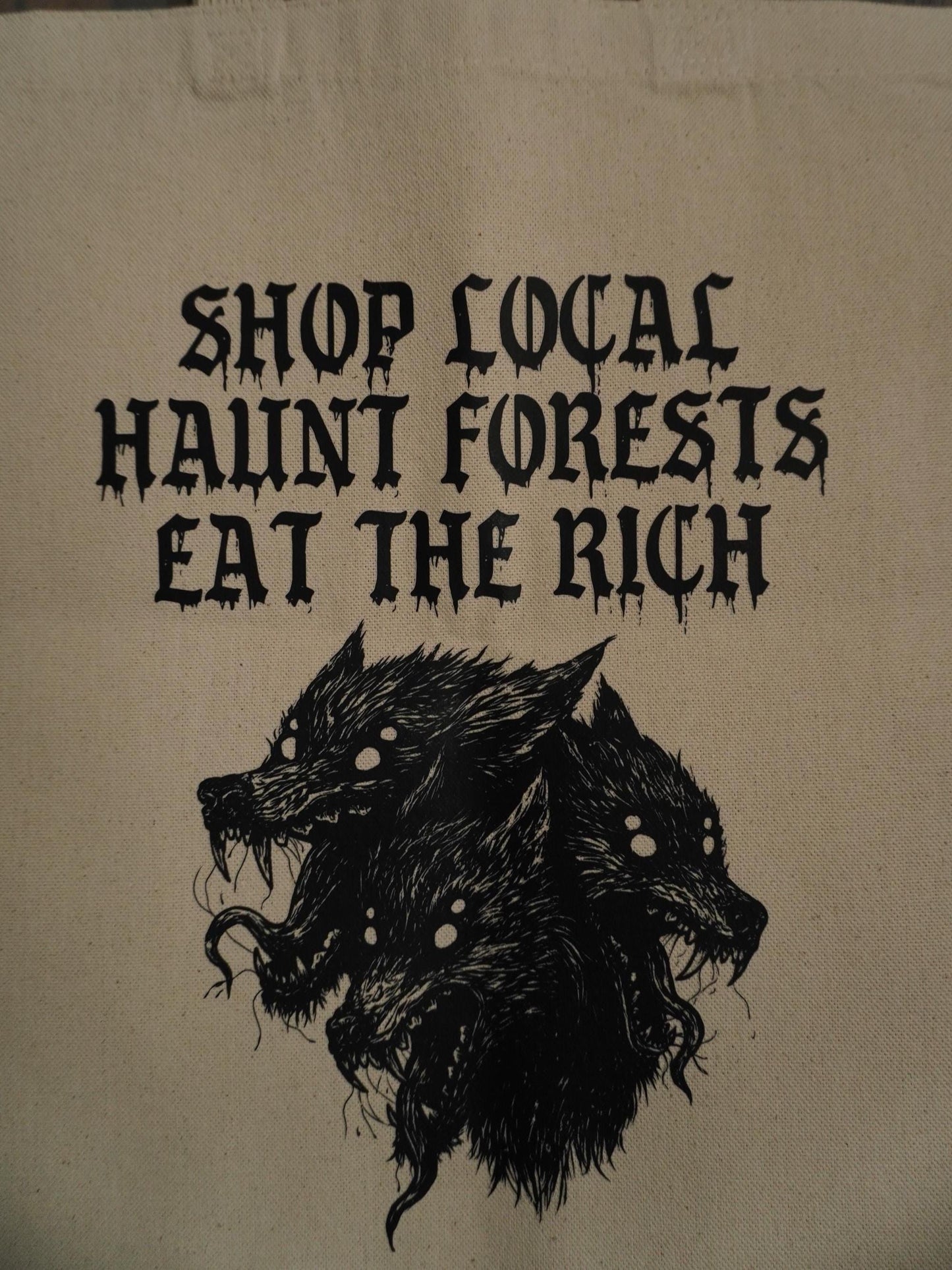 Eat The Rich Tote Bag