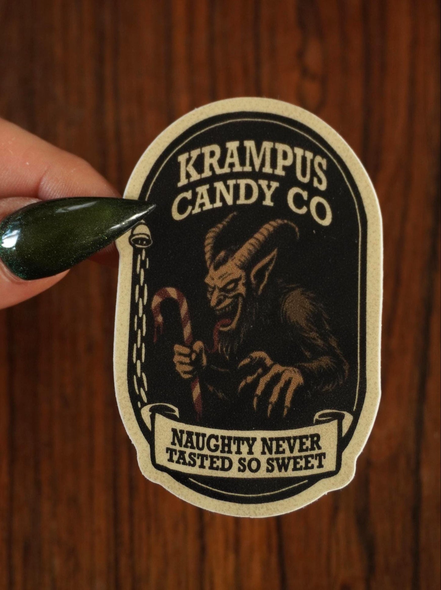 Krampus Candy Co Sticker