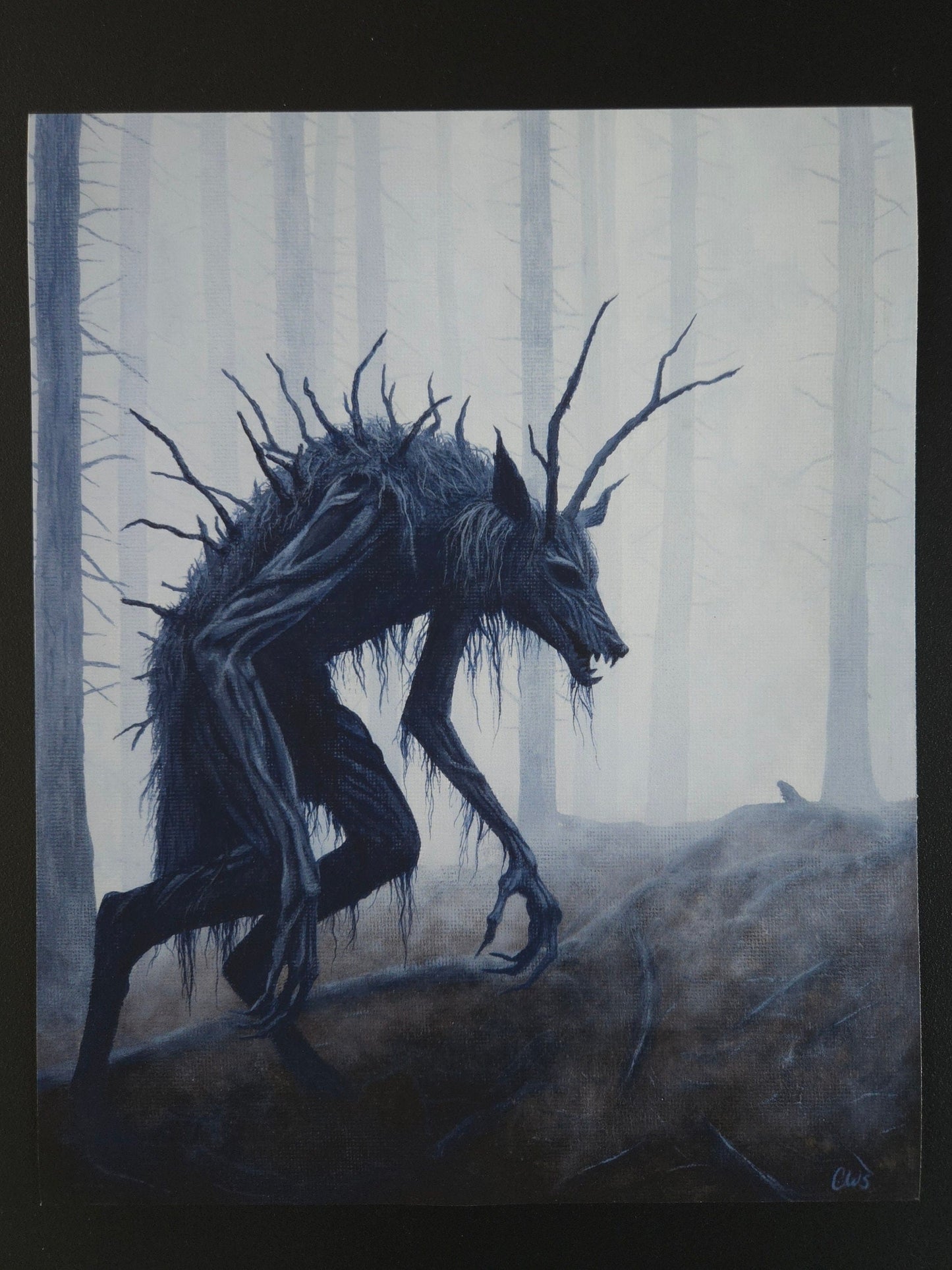 "The Hunter" Wolfman Fine Art Print