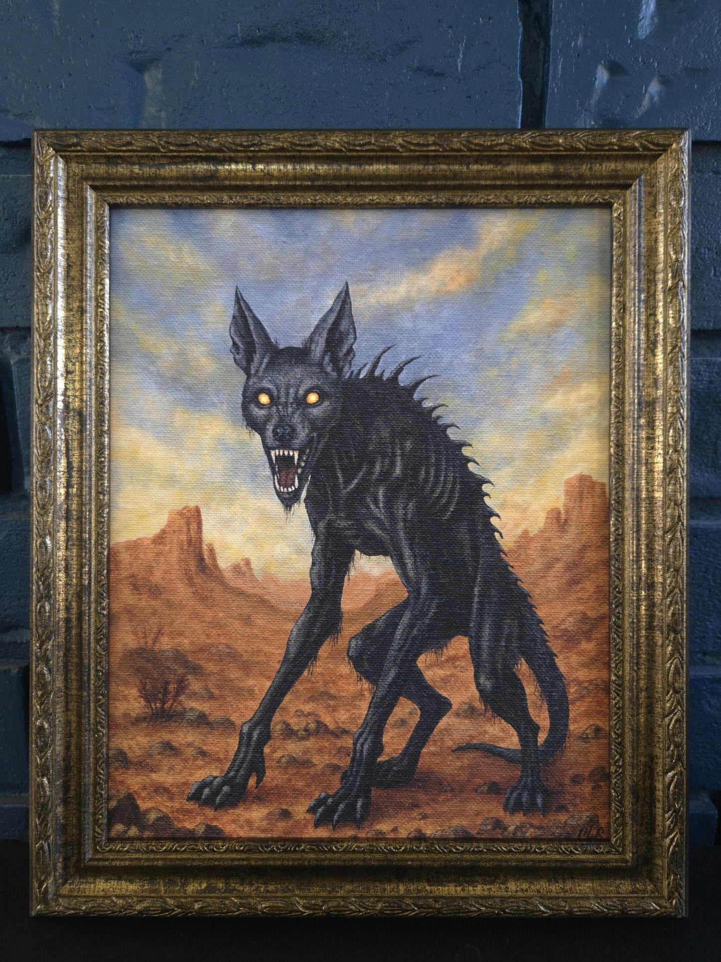 "Thirsted" Chupacabra Fine Art Print