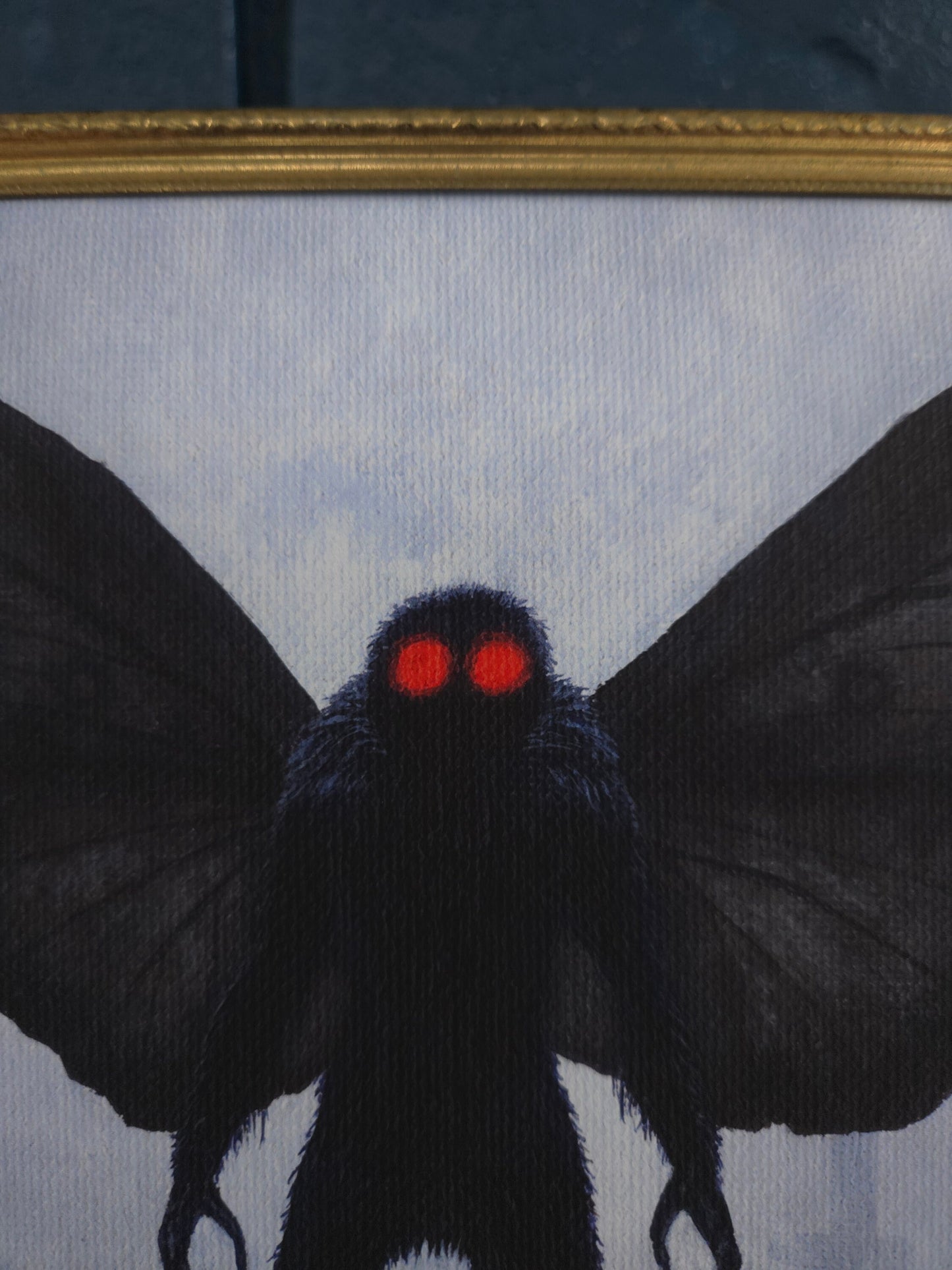 "The Omen" Mothman Fine Art Print