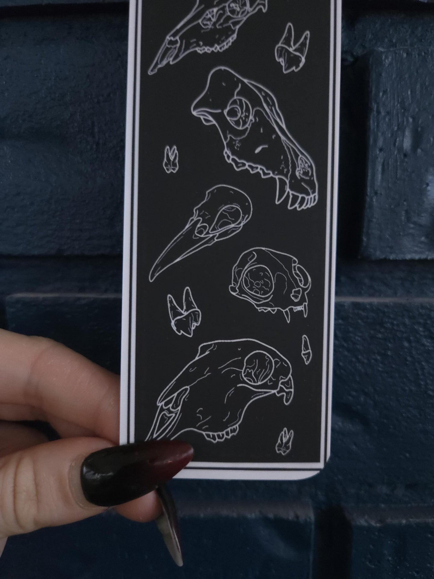 Animal Skulls Bookmark