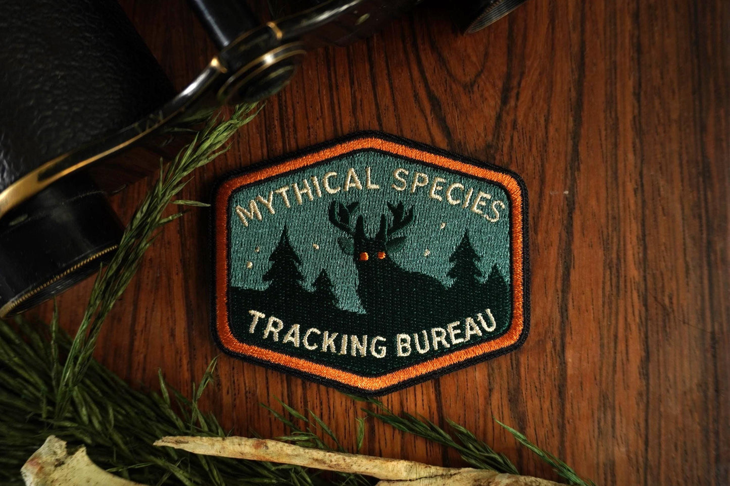 Mythical Species Embroidered Iron-On Patch