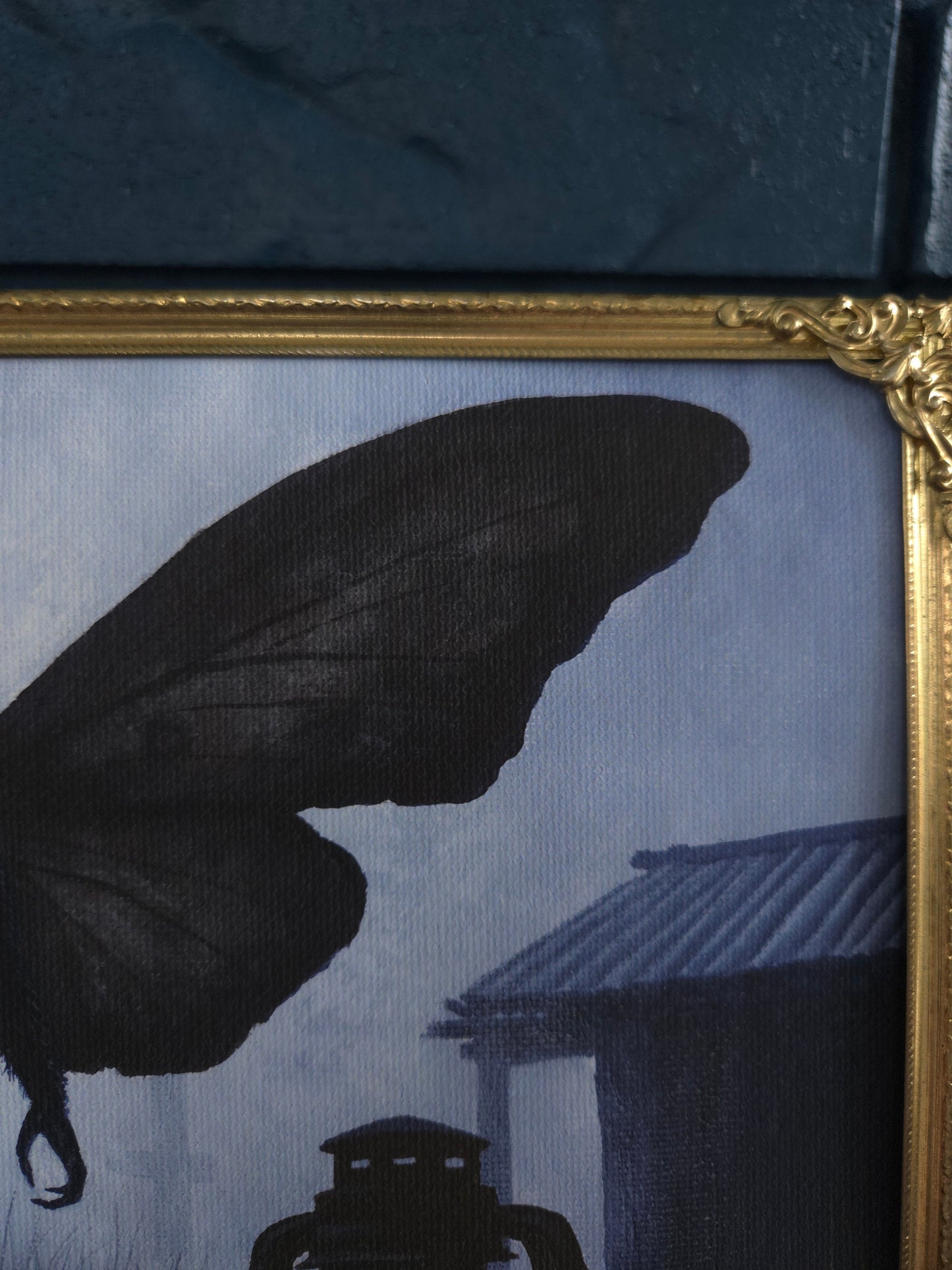 "The Omen" Mothman Fine Art Print