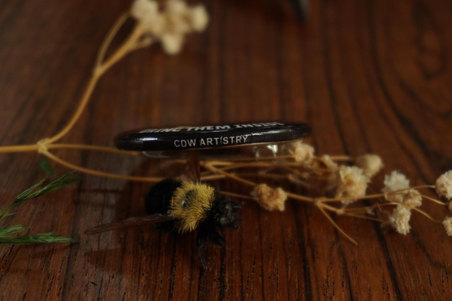 If You're Cold They're Cold Mothman Pin-Back Button