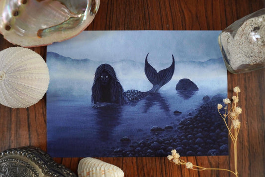 "The Temptress" Siren Fine Art Print