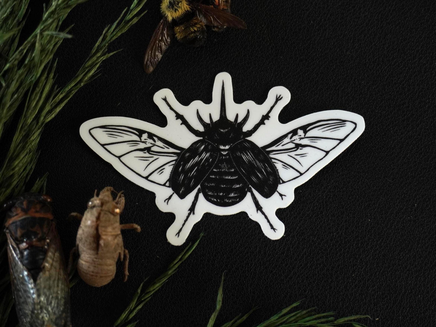 Rhino Beetle Sticker