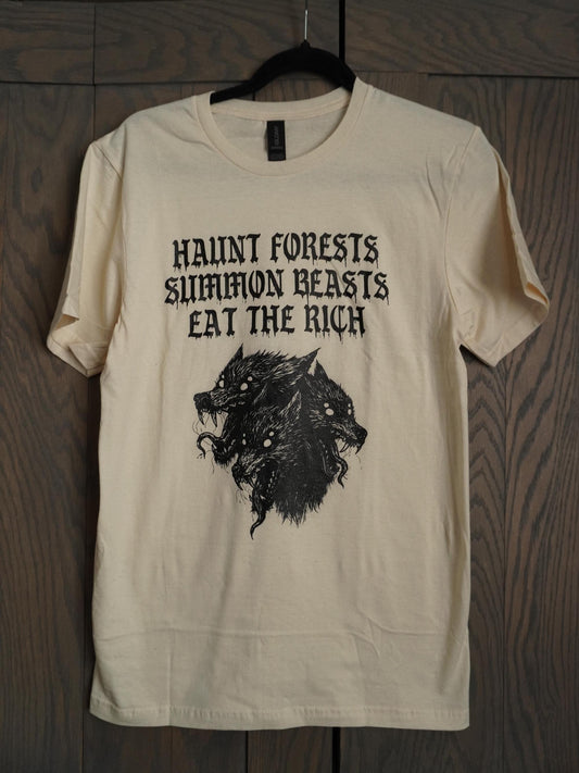 Eat The Rich T-Shirt - Natural