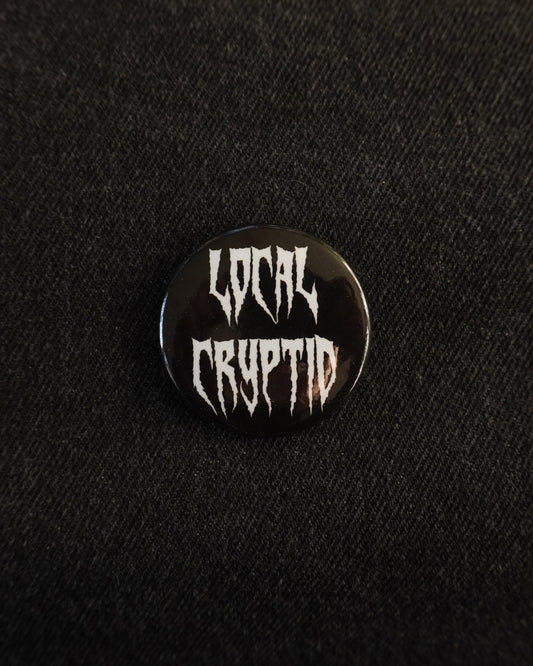 Local Cryptid Pin-Back Button