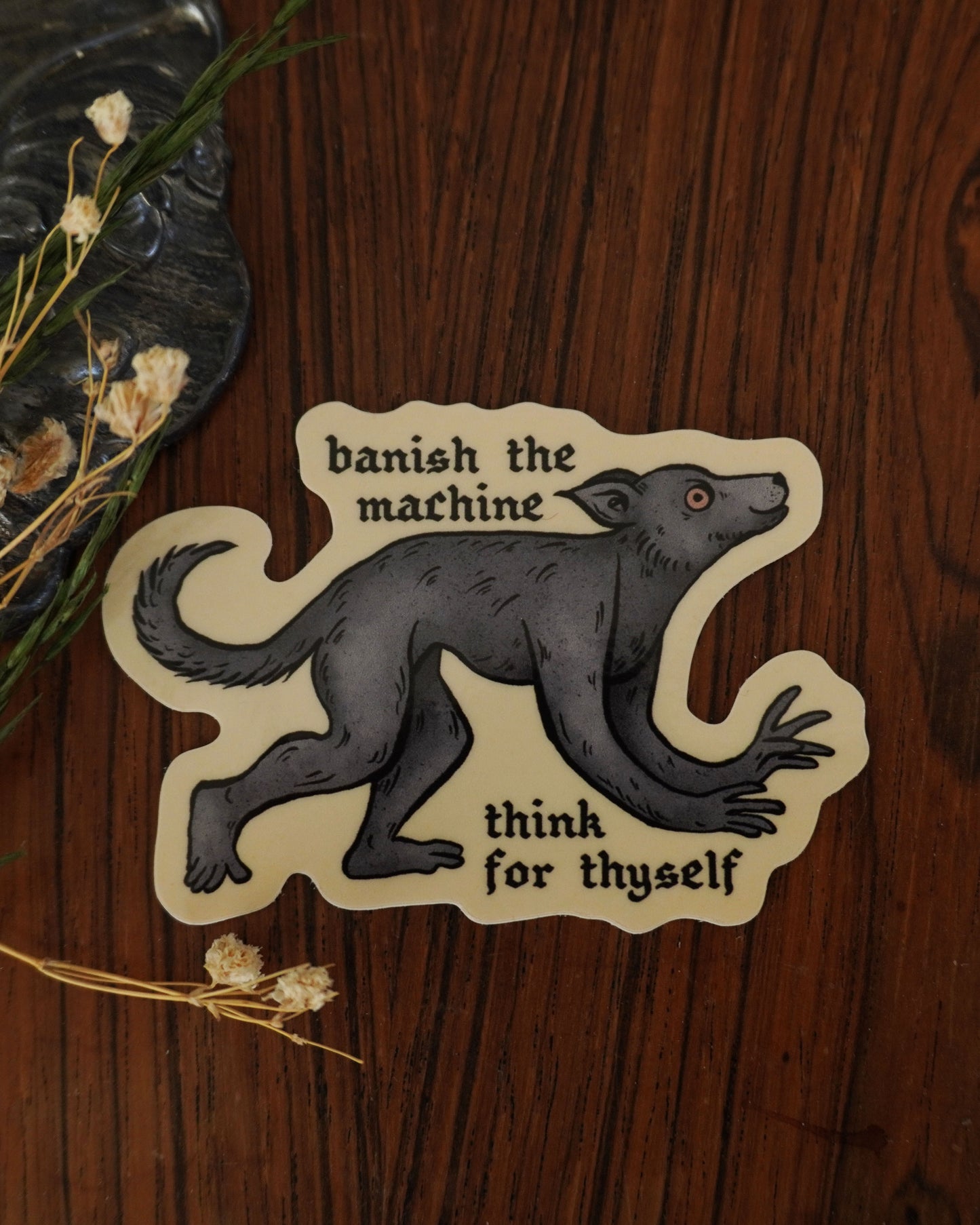 Banish The Machine Sticker