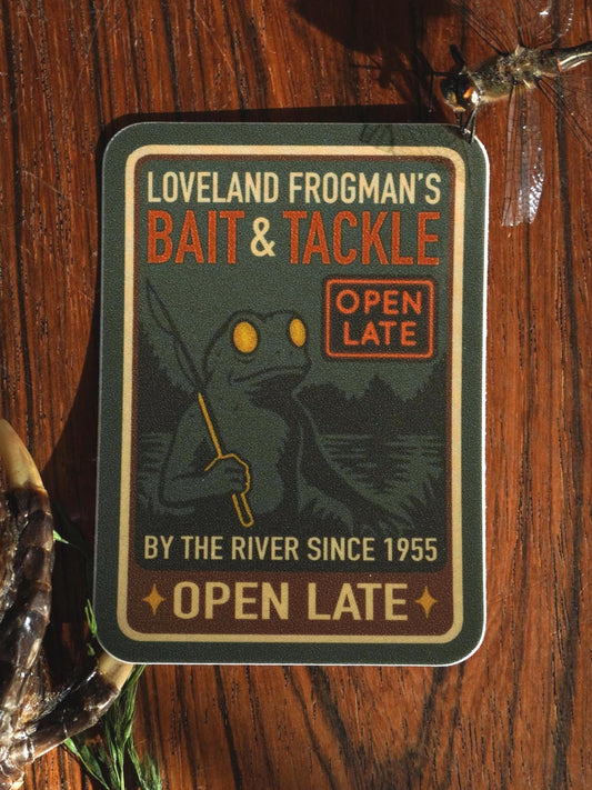 Loveland Frogman Sticker