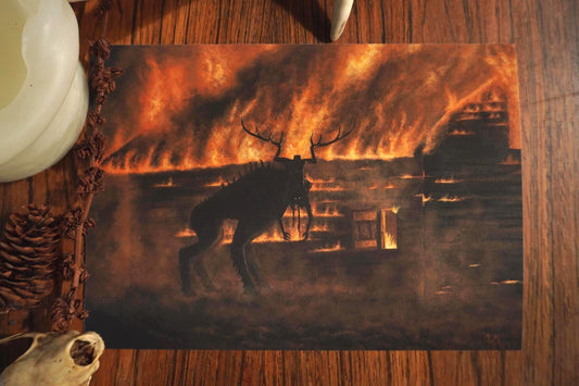 "Wrath of the Ancient" Moder Fine Art Print