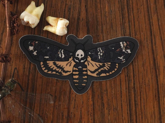 Death Head Hawk Moth Sticker