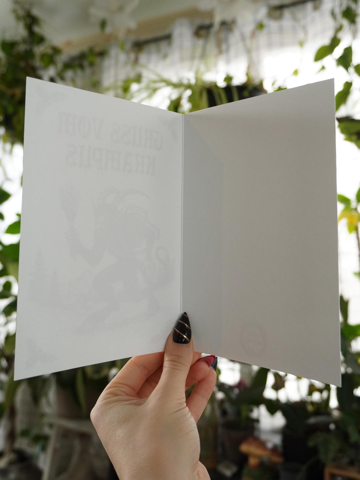 Gruss Vom Krampus Greeting Card
