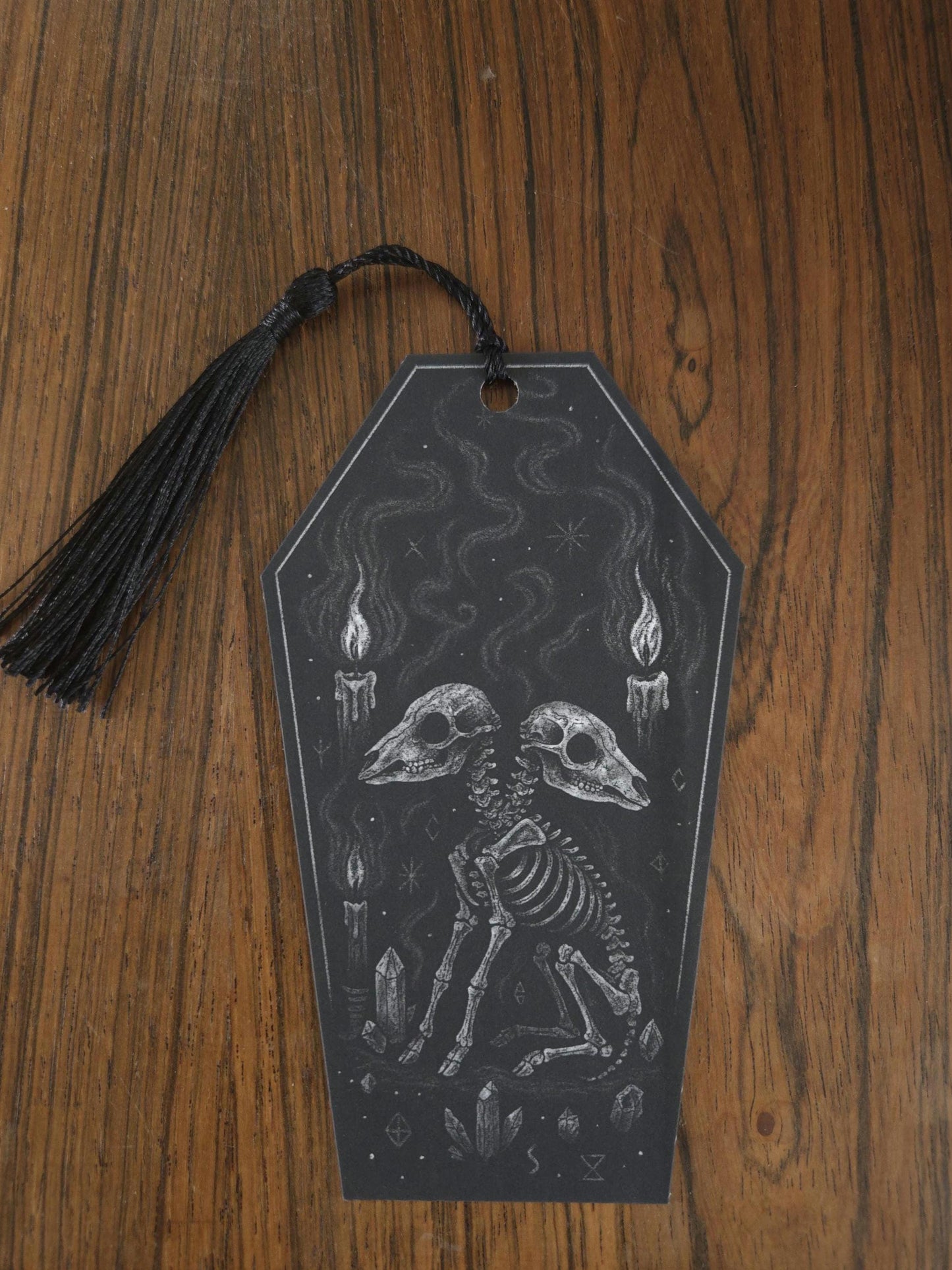 2 Headed Lamb Skeleton Bookmark