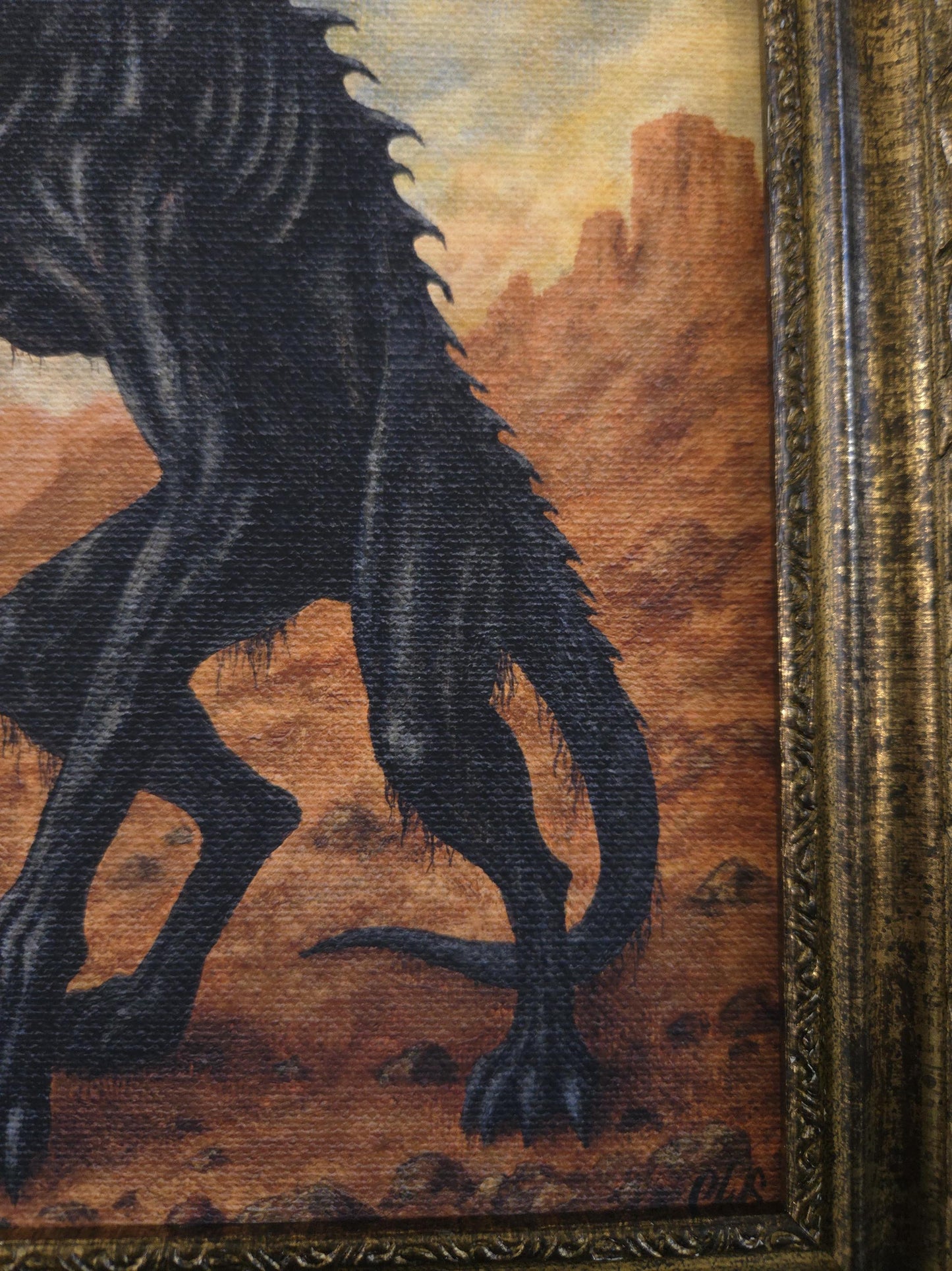 "Thirsted" Chupacabra Fine Art Print