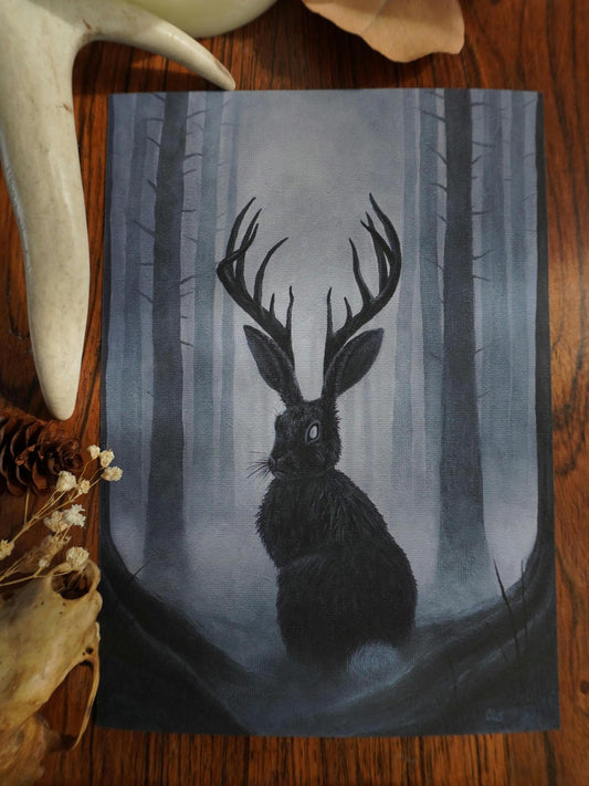 "The Trickster" Jackalope Fine Art Print