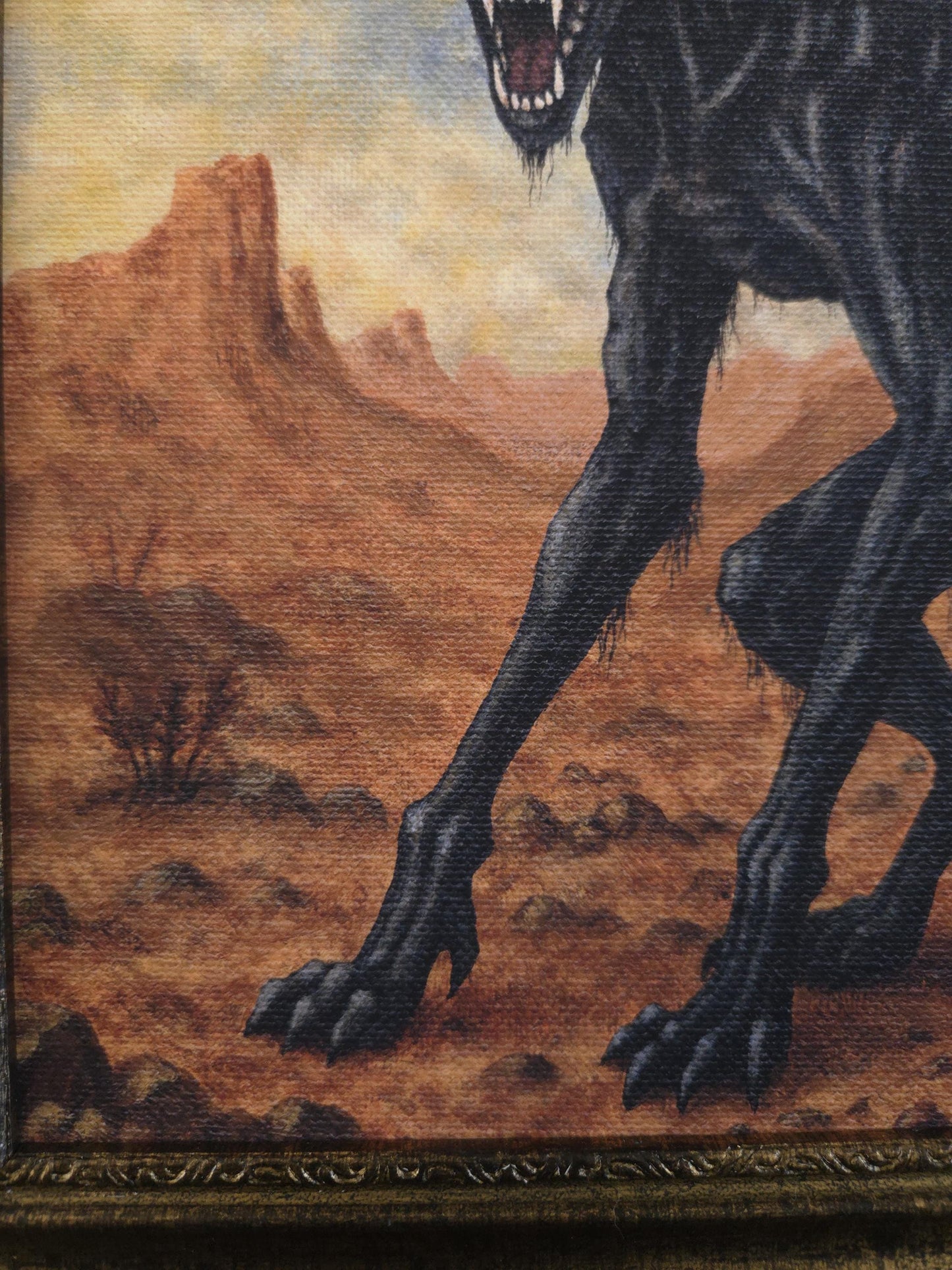 "Thirsted" Chupacabra Fine Art Print