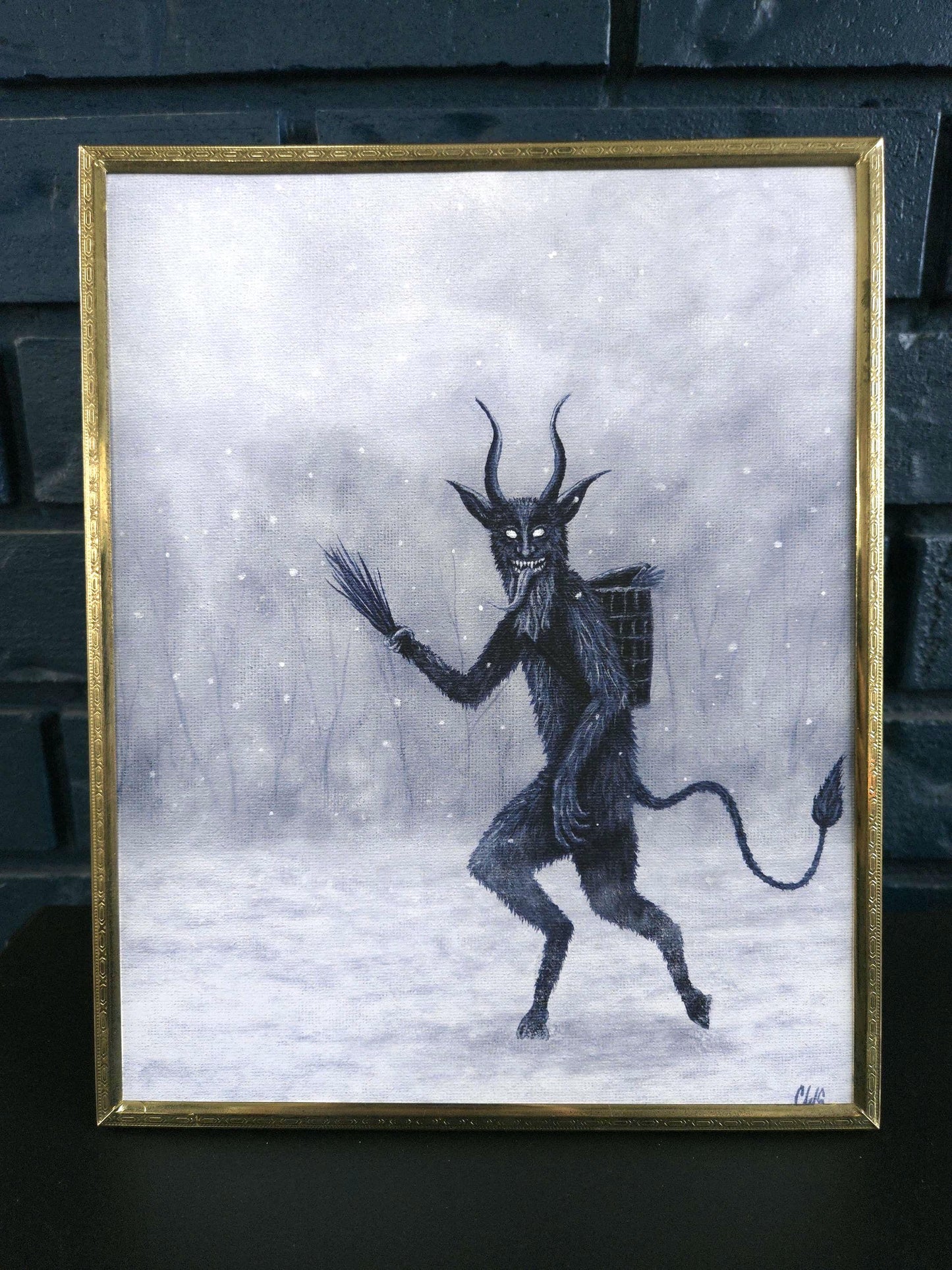 "The Reckoner" Krampus Fine Art Print