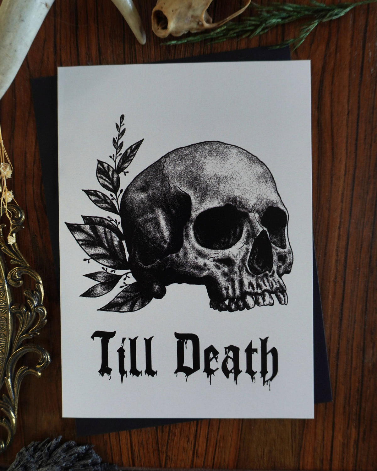 Till Death Greeting Card