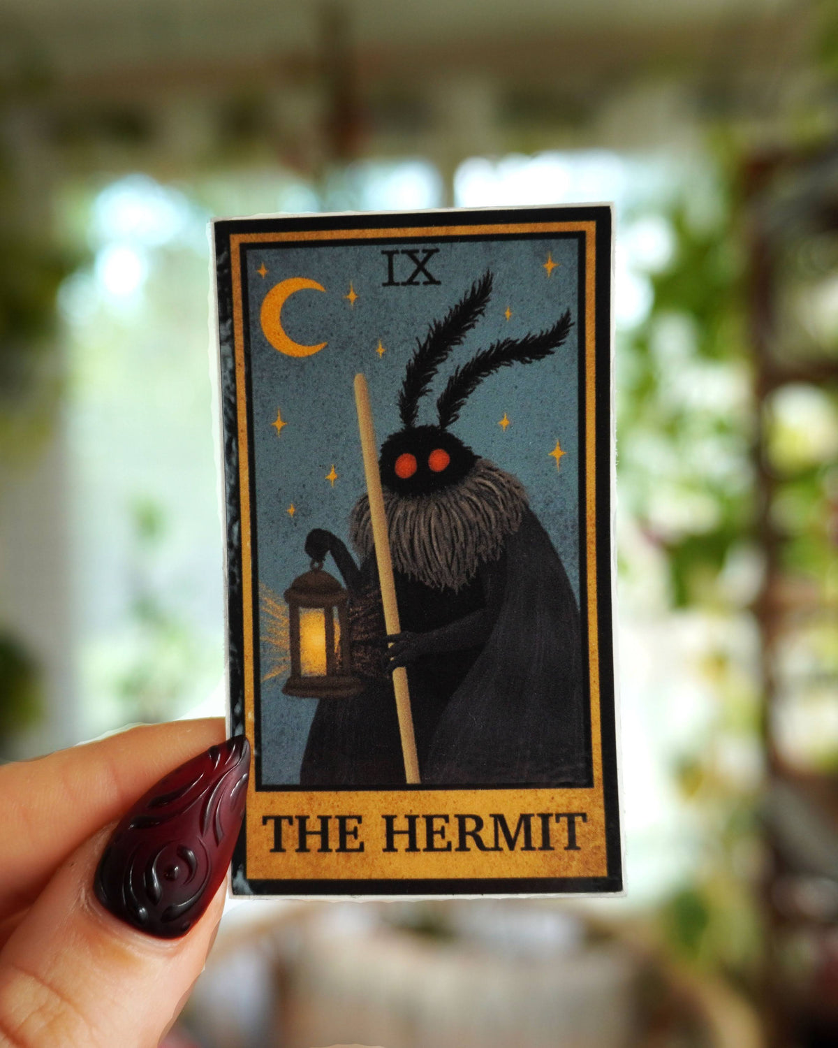 The Hermit Mothman Sticker