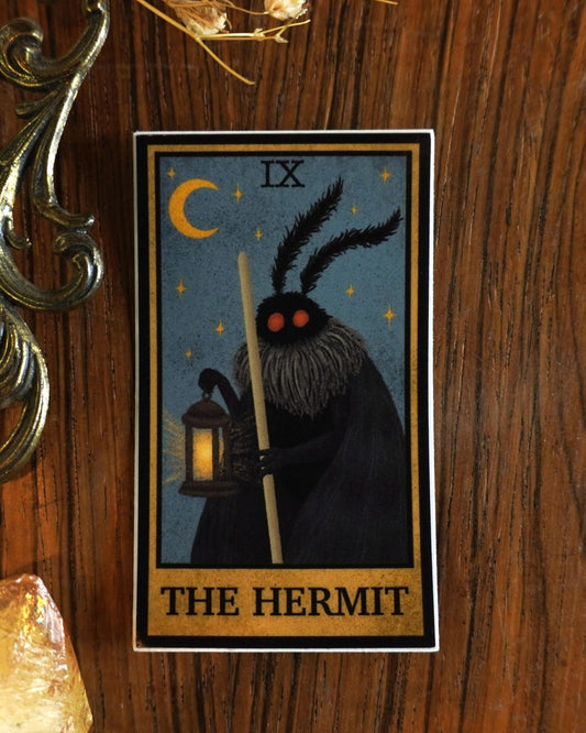 The Hermit Mothman Sticker